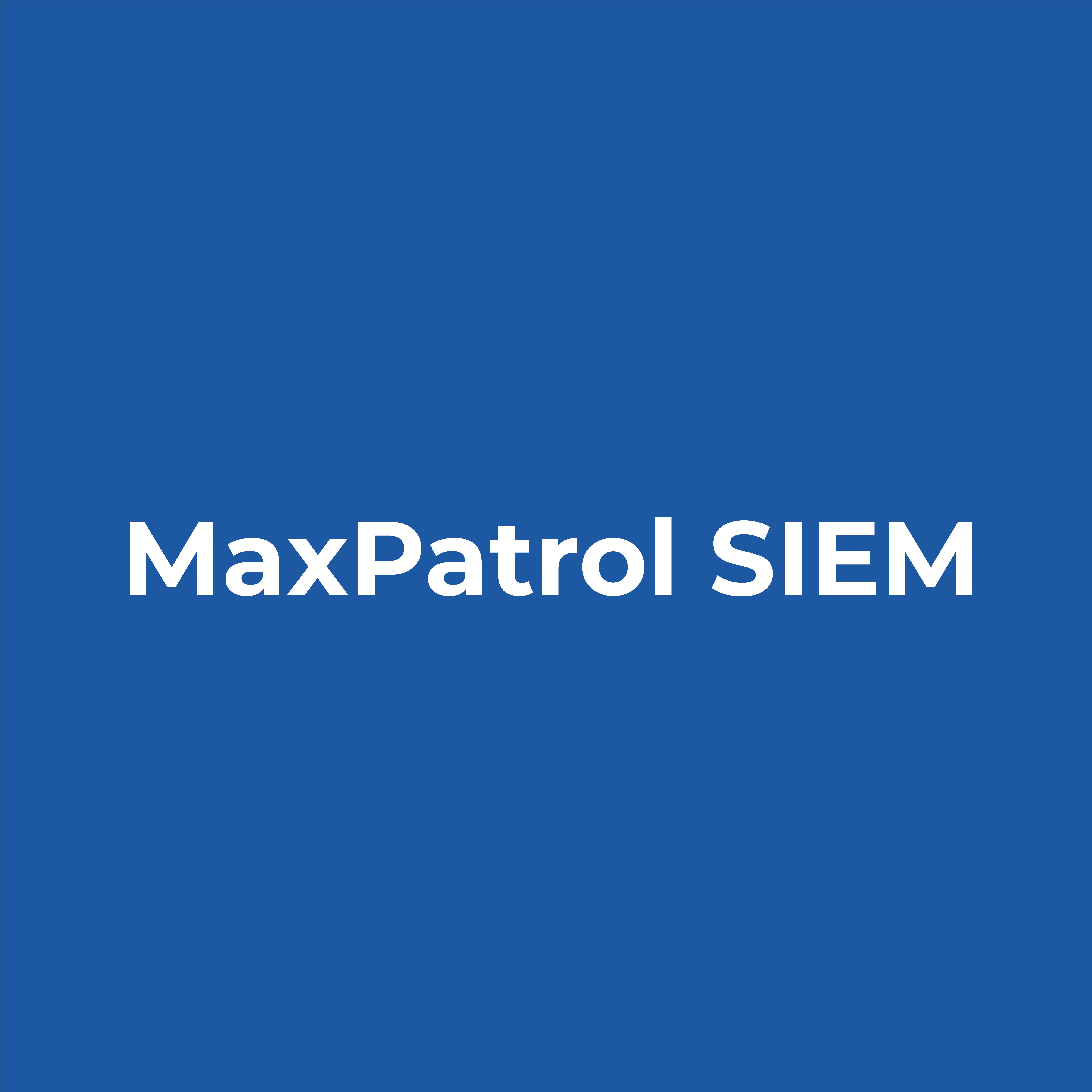 MaxPatrol SIEM